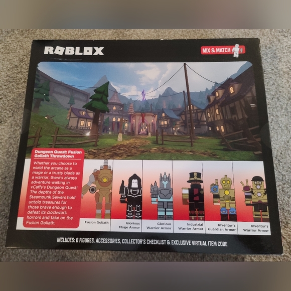 NIB Roblox Dugeon Quest:  Fusion Goliath Throwdown - Picture 2 of 3